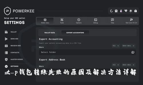 t p钱包转账失败的原因及解决方法详解
